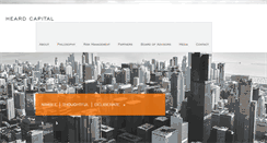 Desktop Screenshot of heardcapital.com