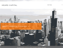 Tablet Screenshot of heardcapital.com